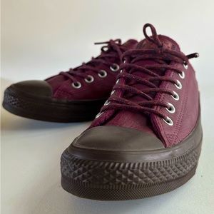 Purple Leather | Converse X OPI Chuck Taylor All Star Low Top | matching laces